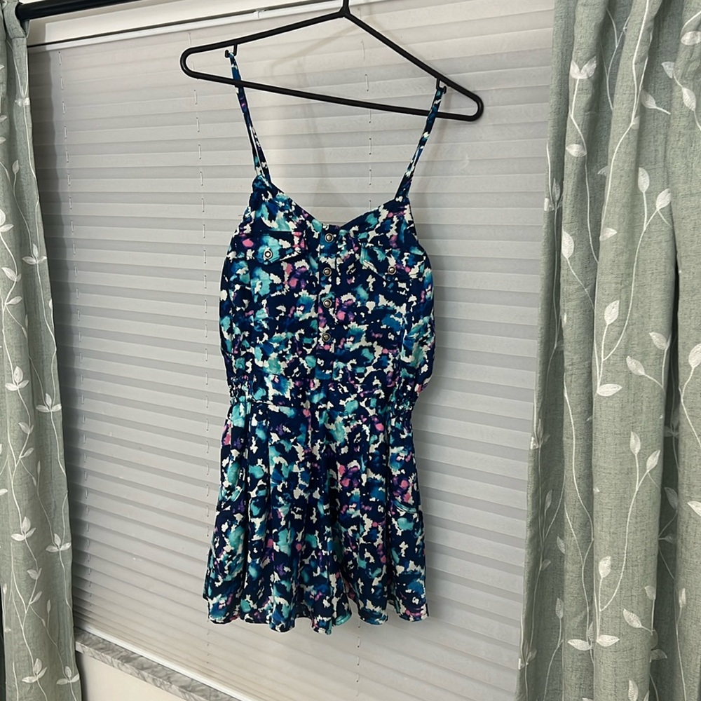 Cute print romper